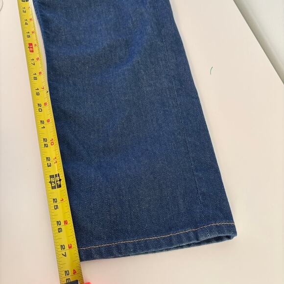 Banana Republic High Rise Straight Jeans Size 29 Medium Dark Wash Relaxed 2025 - Picture 13 of 13